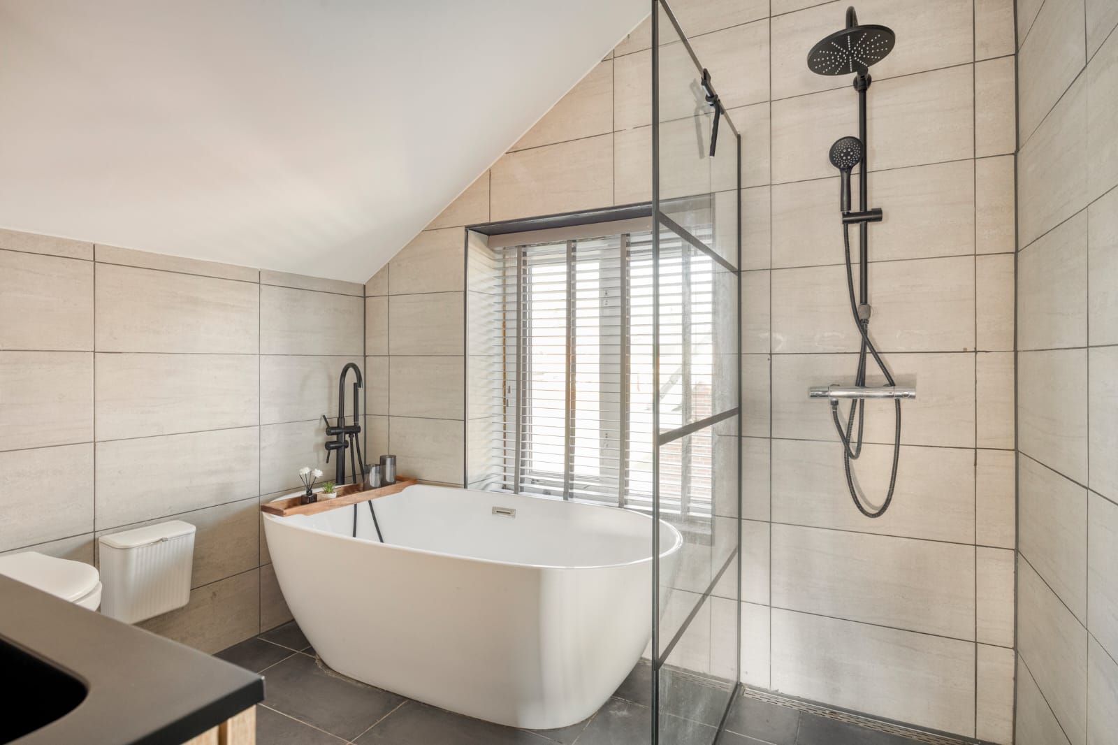 Bathroom renovation after